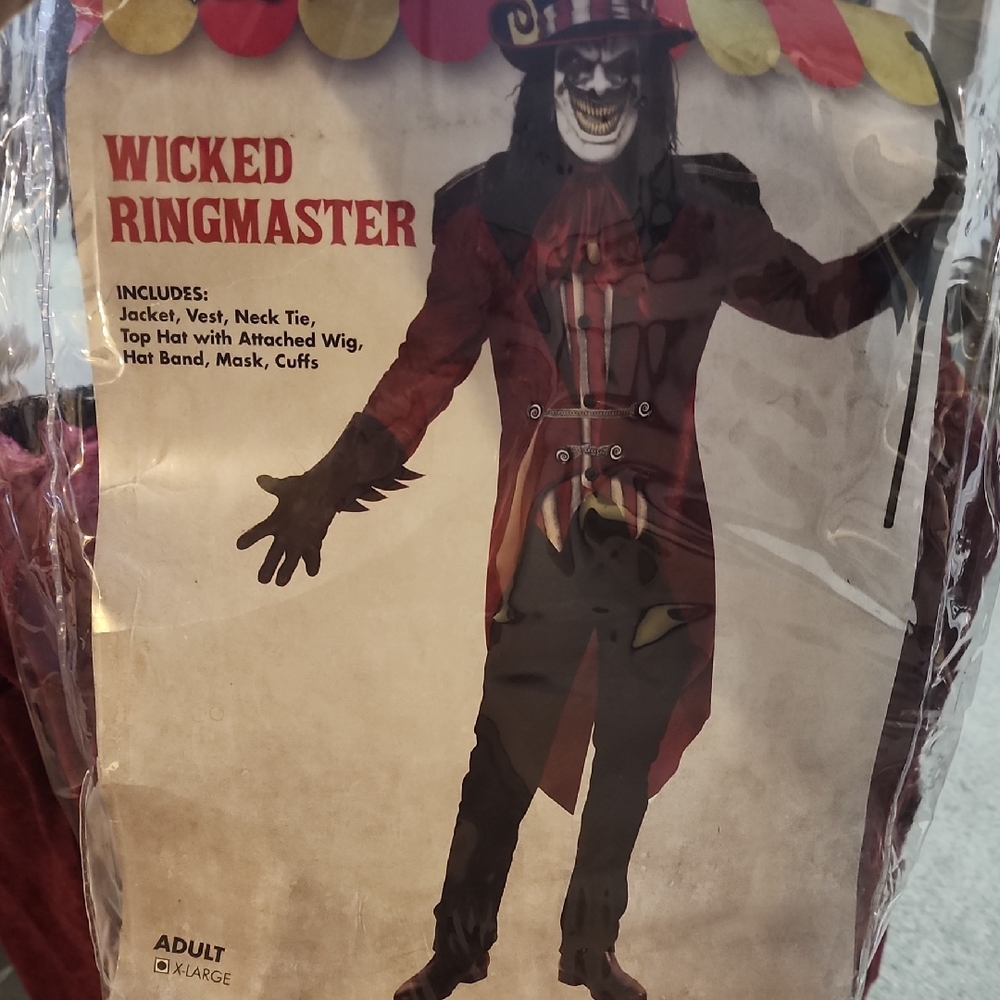Spirit Wicked Ringmaster Costume - Adult XL